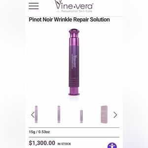Vine Vera Eye Cream - Pinot Noir Wrinkle Repair Solution
